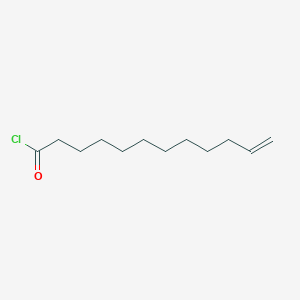 molecular formula C12H21ClO B3044325 Dodec-11-enoyl chloride CAS No. 84465-81-6
