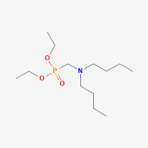 molecular formula C13H30NO3P B3044330 N-butyl-N-(diethoxyphosphorylmethyl)butan-1-amine CAS No. 1000-16-4