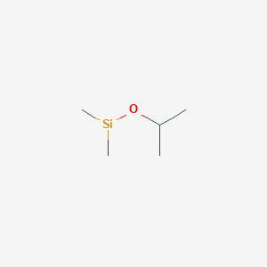 molecular formula C5H13OSi B3044337 Dimethyl[(propan-2-yl)oxy]silane CAS No. 1000-91-5