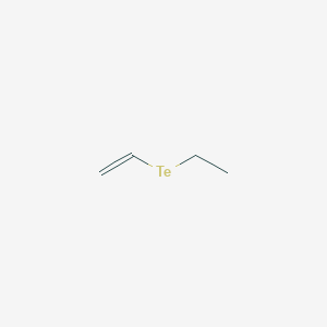 molecular formula C4H8Te B3044341 Ethene, (ethyltelluro)- CAS No. 100004-54-4