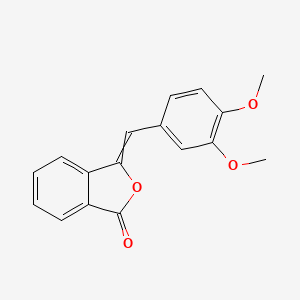 1(3H)-Isobenzofuranone, 3-[(3,4-dimethoxyphenyl)methylene]-