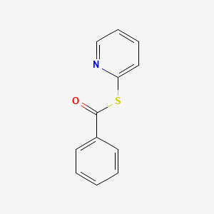 B3044363 s-Pyridin-2-yl benzenecarbothioate CAS No. 10002-30-9