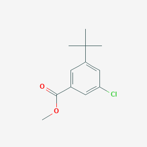Methyl 3-chloro-5-(2-methyl-2-propanyl)benzoate