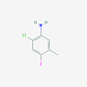 molecular formula C7H7ClIN B3044384 2-氯-4-碘-5-甲基苯胺 CAS No. 1000341-54-7