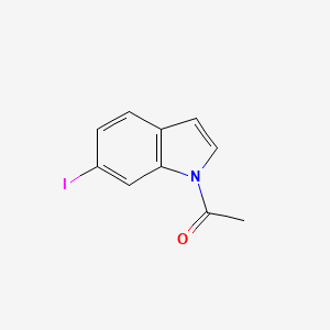 molecular formula C10H8INO B3044386 1-Acetyl-6-iodoindole CAS No. 1000342-92-6