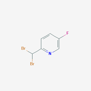 2-Dibromomethyl-5-fluoropyridine
