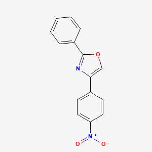 4-(4-Nitrophenyl)-2-phenyloxazole