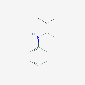 molecular formula C11H17N B3044422 N-(3-甲基丁基-2-基)苯胺 CAS No. 100054-14-6