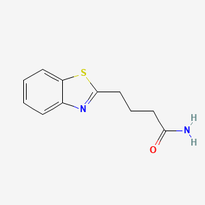 2-Benzothiazolebutanamide