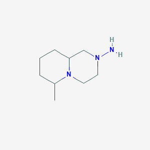 6-Methyloctahydro-2H-pyrido[1,2-A]pyrazin-2-amine