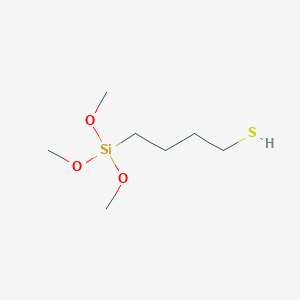 molecular formula C7H18O3SSi B3044462 4-Mercaptobutyltrimethoxysilane CAS No. 100080-03-3