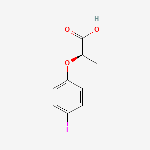 Propanoic acid, 2-(4-iodophenoxy)-, (R)-