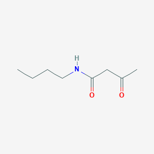 molecular formula C8H15NO2 B3044484 N-丁基-3-氧代丁酰胺 CAS No. 1001-24-7