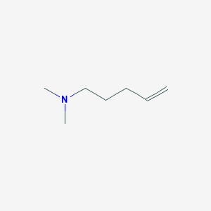molecular formula C7H15N B3044491 4-Penten-1-amine, N,N-dimethyl- CAS No. 1001-91-8