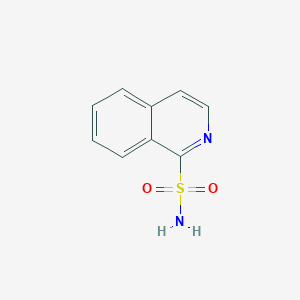 molecular formula C9H8N2O2S B3044496 Isoquinolinesulfonamide CAS No. 100107-43-5