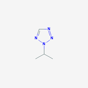 molecular formula C4H8N4 B3044502 2H-Tetrazole, 2-(1-methylethyl)- CAS No. 100114-33-8