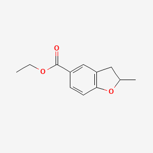 Ethyl 2-methyl-2,3-dihydro-1-benzofuran-5-carboxylate