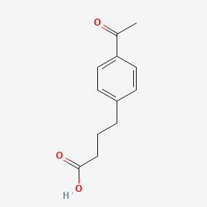 Benzenebutanoic acid, 4-acetyl-