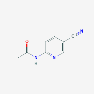 molecular formula C8H7N3O B3044516 N-(5-Cyanopyridin-2-YL)acetamide CAS No. 100130-61-8