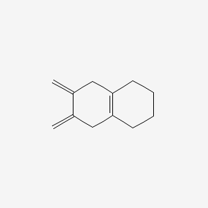 molecular formula C12H16 B3044529 Naphthalene, 1,2,3,4,5,6,7,8-octahydro-2,3-bis(methylene)- CAS No. 100140-96-3