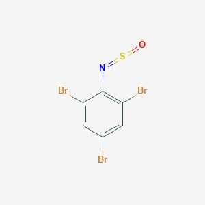 1,3,5-Tribromo-2-[(oxo-lambda~4~-sulfanylidene)amino]benzene