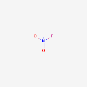 molecular formula FNO2 B3044571 Nitryl fluoride CAS No. 10022-50-1