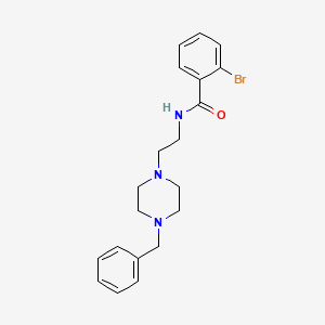 N-[2-(4-Benzylpiperazin-1-yl)ethyl]-2-bromobenzamide