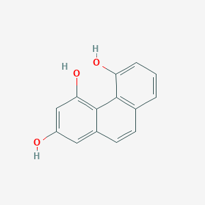 molecular formula C14H10O3 B3044577 2,4,5-Phenanthrenetriol CAS No. 10023-43-5