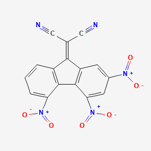 Propanedinitrile, (2,4,5-trinitro-9H-fluoren-9-ylidene)-