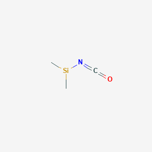 molecular formula C3H6NOSi B3044582 Isocyanato(dimethyl)silane CAS No. 100238-69-5