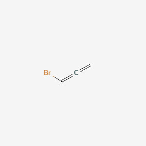 molecular formula C3H3B B3044583 1,2-Propadiene, 1-bromo- CAS No. 10024-18-7