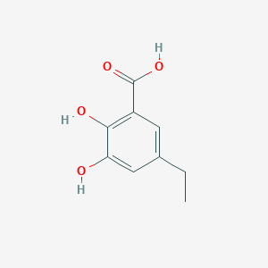 molecular formula C9H10O4 B3044594 5-Ethyl-2,3-dihydroxybenzoic acid CAS No. 100245-32-7