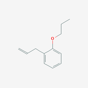 molecular formula C12H16O B3044605 1-(Prop-2-en-1-yl)-2-propoxybenzene CAS No. 100256-20-0