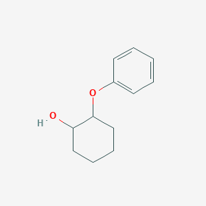 molecular formula C12H16O2 B3044607 Cyclohexanol, 2-phenoxy- CAS No. 100256-51-7
