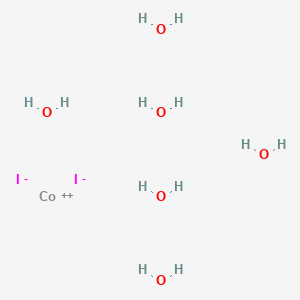 molecular formula CoH2I2O B3044613 Cobaltous iodide hexahydrate CAS No. 10026-19-4