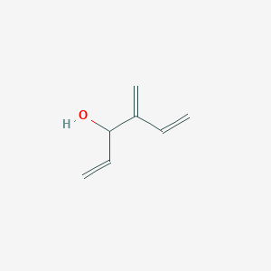 molecular formula C7H10O B3044634 4-Methylidenehexa-1,5-dien-3-OL CAS No. 100281-12-7
