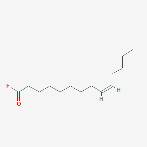 molecular formula C14H25FO B3044653 (Z)-tetradec-9-enoyl Fluoride CAS No. 100303-39-7