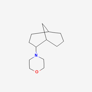 molecular formula C13H23NO B3044698 4-(Bicyclo[3.3.1]nonan-2-yl)morpholine CAS No. 10036-07-4