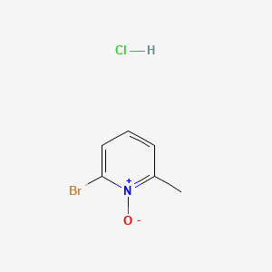 2-Bromo-6-methylpyridine 1-oxide hydrochloride