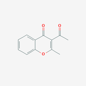 3-Acetyl-2-methyl-4H-1-benzopyran-4-one