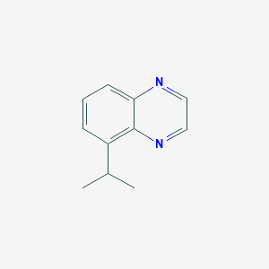 molecular formula C11H12N2 B3044717 5-(Propan-2-yl)quinoxaline CAS No. 1003707-32-1