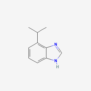 molecular formula C10H12N2 B3044718 7-Isopropyl-1H-benzo[D]imidazole CAS No. 1003707-48-9