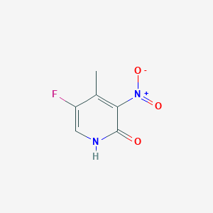 molecular formula C6H5FN2O3 B3044722 5-Fluoro-4-methyl-3-nitropyridin-2-ol CAS No. 1003711-68-9
