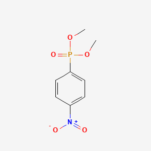 molecular formula C8H10NO5P B3044730 Dimethyl (4-nitrophenyl)phosphonate CAS No. 100377-10-4