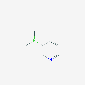 molecular formula C7H10BN B3044748 3-(Dimethylboryl)-pyridine CAS No. 1003865-86-8