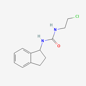 1-(2-Chloroethyl)-3-(1-indanyl)urea