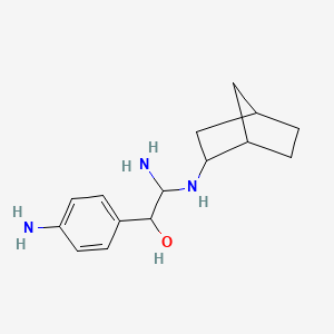 3-(beta-Hydroxy-beta-(4-aminophenyl)ethylamino)quinuclidine