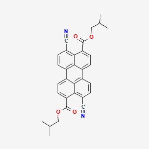 Bis(2-methylpropyl) 4,10-dicyanoperylene-3,9-dicarboxylate