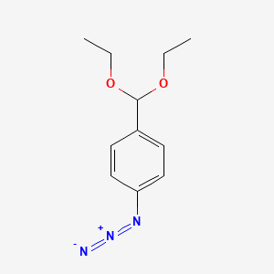 Benzene, 1-azido-4-(diethoxymethyl)-