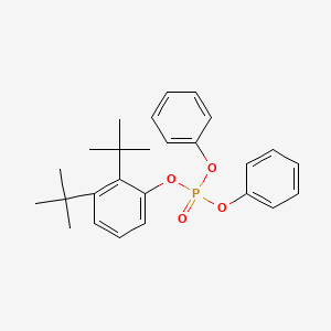 molecular formula C26H31O4P B3044814 2,3-Di-tert-butylphenyl diphenyl phosphate CAS No. 100473-07-2